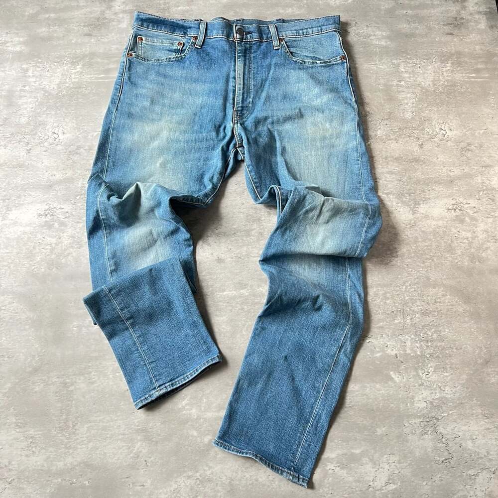 Levi's Premium 512 Slim Taper Jeans Fit W36 L32 Light Wash Denim